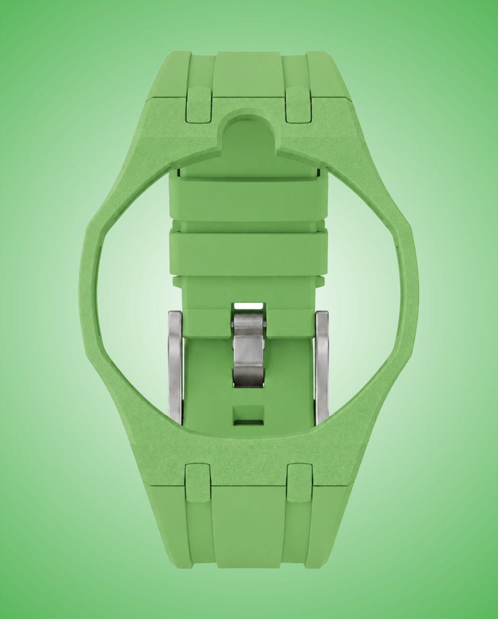 Royal Pop Silicone Bracelet - GREEN EIGHT | CONTRAST